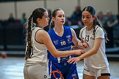 27.04.2025 Österreichischer Basketballverband 2024/25, SLWU16 VF Basket Flames UNION vs. DBB  Basketgirls Wels