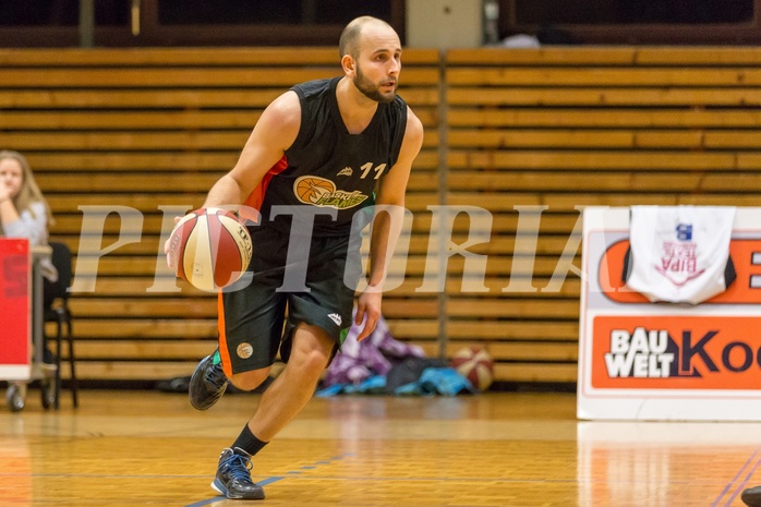 Basketball, 2.Bundesliga, Grunddurchgang 19.Runde, Mattersburg Rocks, Basket Flames, Tobias Stadelmann (11)