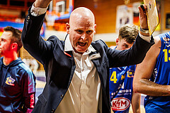 Basketball, win2day Basketball Superliga 2023/224, Grunddurchgang Runde 5, BBC Nord Dragonz, SKN St. Pölten, Mike Coffin (Head Coach)