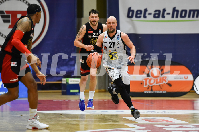 Basketball Superliga 2021/22, Grunddurchgang 14. Runde Flyers Wels vs. GGMT Vienna
