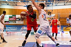 Basketball, ABL 2016/17, Playoff HF Spiel 2, Oberwart Gunners, WBC Wels, De Juan Wright (14)