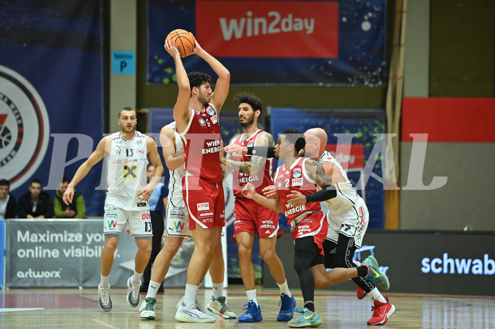 Basketball, Superliga 2024/25, Grunddurchgang 5.Runde, Flyers Wels vs. BC Vienna,