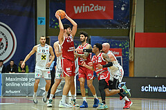 Basketball, Superliga 2024/25, Grunddurchgang 5.Runde, Flyers Wels vs. BC Vienna,
