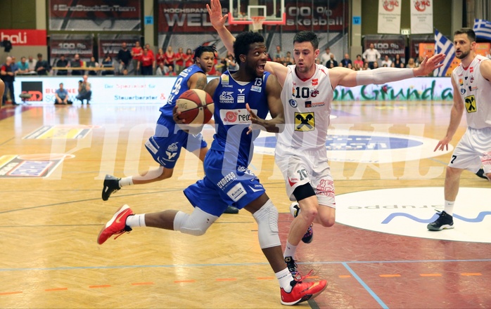 Basketball ABL 2015/16 Playoff Finale Spiel 3 WBC Wels vs. Oberwart Gunners


