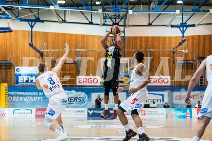 Basketball, ABL 2017/18, Grunddurchgang 3.Runde, Oberwart Gunners, Flyers Wels, Siyani Chambers (5)
