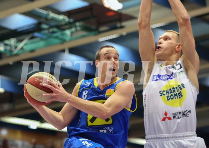 Basketball ABL 2017/18, Grunddurchgang 6.Runde Gmunden Swans vs. UBSC Graz



