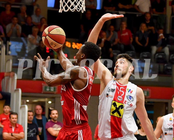 Basketball ABL 2017/18 PlayOff VF1 Flyers Wels vs BC Vienna
