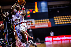 Basketball, Win2Day Superliga 2024/25, Grunddurchgang 17.Runde, BC Vienna, Flyers Wels, Zac Owens (2)