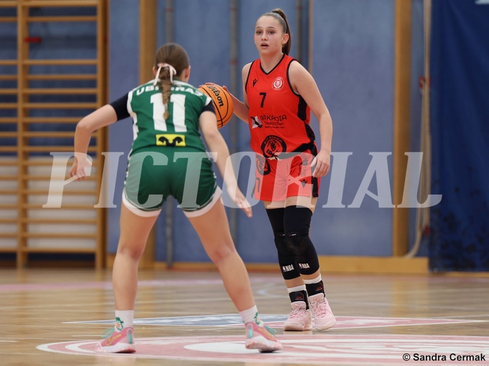 Basketball Superliga 2024/25, SLWU14 Traiskirchen Lionesses vs. UBI Graz


