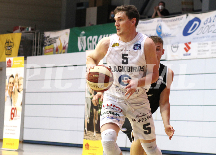 Basketball 2.Bundesliga 2020/21  Halbfinale Spiel 1  Jennersdorf Blackbirds vs RAIDERS Tirol