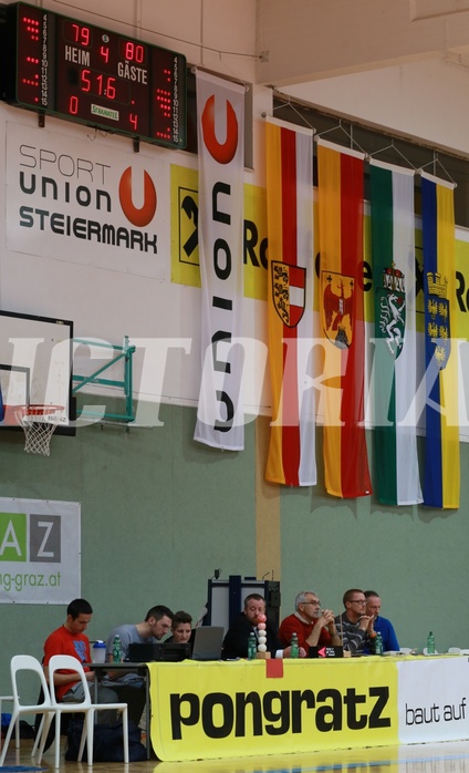 06.11.2015 Basketball ABL 2015/16 Grunddurchgang 11.Runde UBSC Graz vs. Swans Gmunden