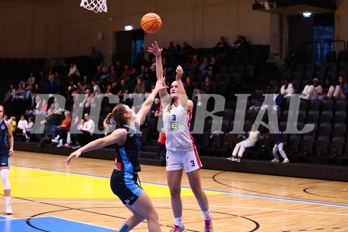 29.09.2024, Graz, Raiffeisen Sportpark, Basketball Damen Superliga 2024/25, Grunddurchgang, 1.Runde, UBSC-DBBC Graz - Vienna Timberwolves,  