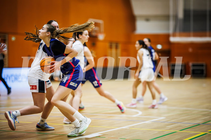Basketball, SLWU19 Basketball Damen Superliga 2024/25, Vienna Timberwolves, DBB LZ OÖ, 