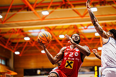 Basketball, win2day Basketball Superliga 2024/25, Grunddurchgang Runde 3, BBC Nord Dragonz, Flyers Wels, Damion Rosser (2)