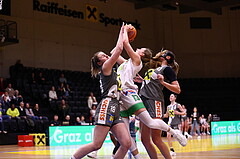 02.03.2025, Graz, Raiffeisen Sportpark, Basketball Damen Superliga 2024/25, Grunddurchgang, 14.Runde, UBI Graz vs. Klosterneuburg Duchess,  