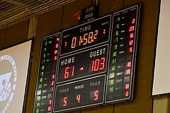 Basketball ABL 2017/18 Grunddurchgang 33. Runde Flyers Wels vs Traiskirchen Lions