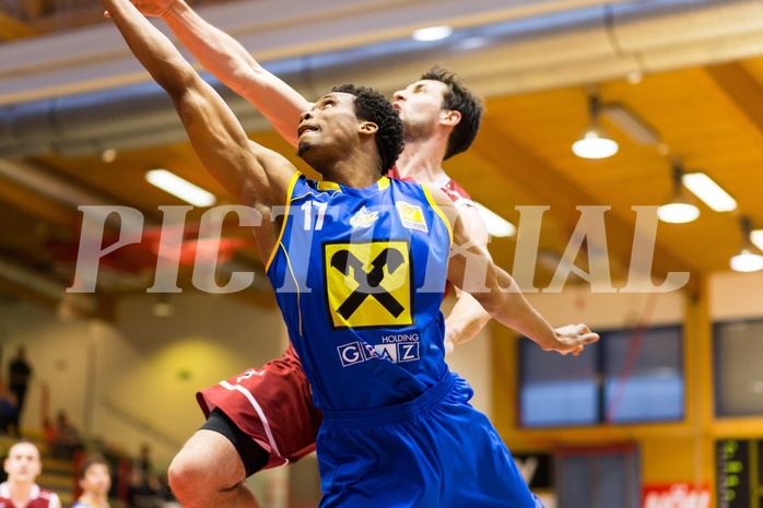 Basketball ABL 2015/16 Grunddurchgang 30.Runde Traiskirchen Lions vs. UBSC Graz