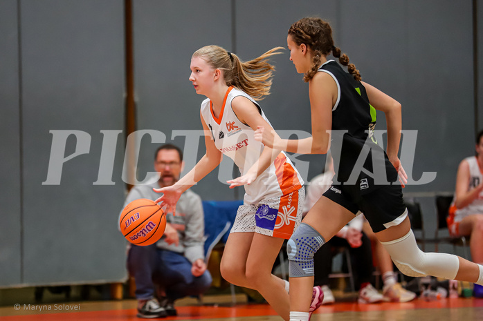 16.11.2024 Österreichischer Basketballverband 2024/25, SLWU16, Basket Duchess vs. Basket Flames UNION
