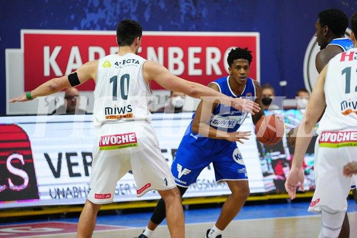 Basketball Superliga 2021/22, Grundduchgang 11.Runde , Kapfenberg Bulls vs. Oberwart


