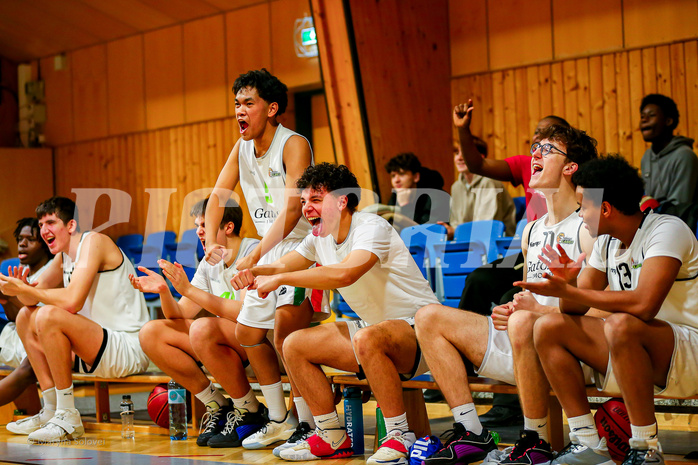 26.11.2024 Österreichischer Basketballverband 2024/25, SLMU19 Basket Flames vs. Mattersburg Rocks
