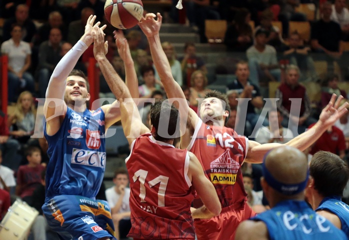 Basketball ABL 2015/16 Grunddurchgang 2.Runde  Traiskirchen Lions vs Kapfenberg Bulls
