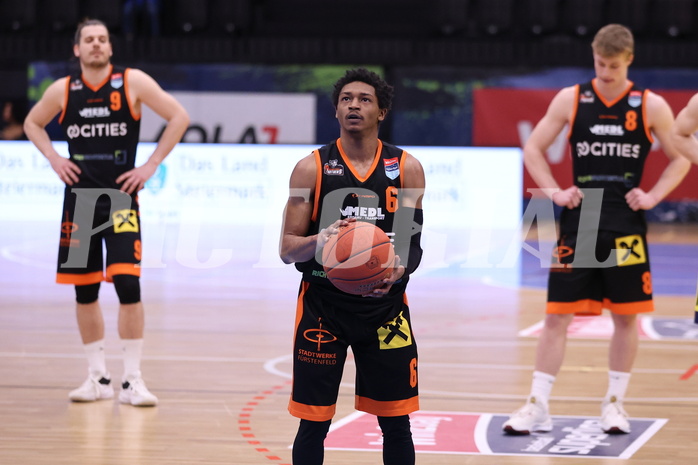 01.04.2023, Graz, Raiffeisen Sportpark Graz, Basketball Superliga 2022/23, 7. Qualifikationsrunde, UBSC Raiffeisen Graz vs. CITIES Panthers Fürstenfeld 