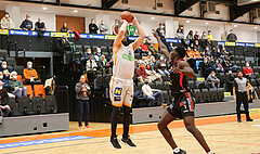 Basketball Superliga 2021/22, Grunddurchgang 17.Runde Klosterneuburg Dukes vs. Flyers Wels