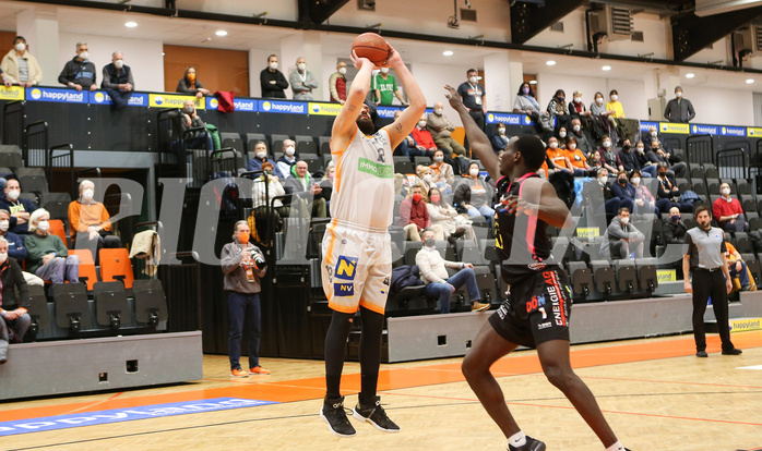 Basketball Superliga 2021/22, Grunddurchgang 17.Runde Klosterneuburg Dukes vs. Flyers Wels