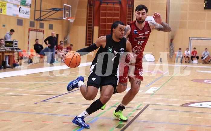 Basketball Zweite Liga 2024/25, Grunddurchgang 21.Runde Mistelbach Mustangs vs. Raiders Tirol
