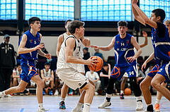 02.03.2025 Österreichischer Basketballverband 2024/25, SLMU16 Basket Flames WAT vs. FCN Baskets Wels