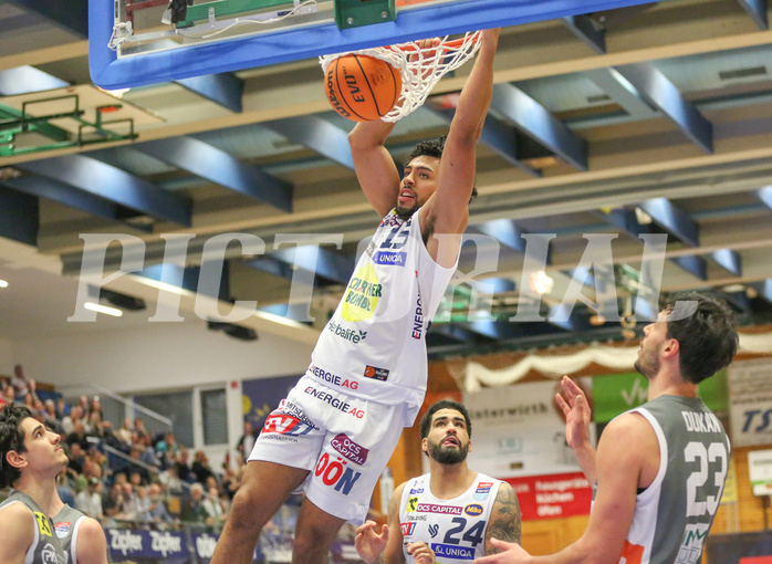 Basketball Superliga 2023/24, 1.Plazierungsrunde Gmunden Swans vs. Klosterneuburg Dukes