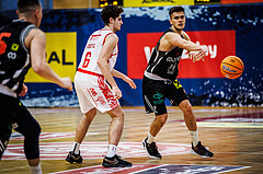 Basketball, Win2Day Superliga 2024/25, Grunddurchgang 15.Runde, Traiskirchen Lions, Fuerstenfeld Panthers, Armin Hrstic (4)