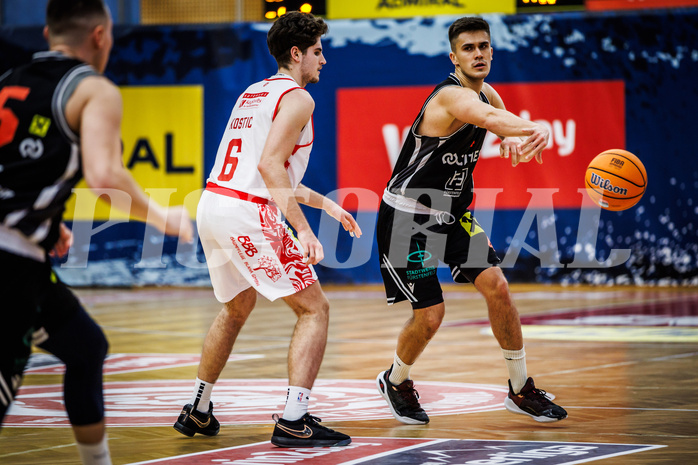 Basketball, Win2Day Superliga 2024/25, Grunddurchgang 15.Runde, Traiskirchen Lions, Fuerstenfeld Panthers, Armin Hrstic (4)