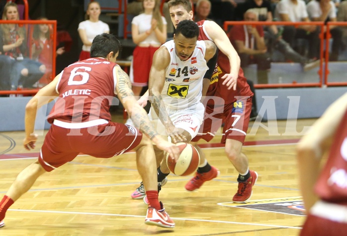 Basketball ABL 2015/16 Playoff Halbfinale Spiel 4 Traiskirchen Lions vs. WBC Wels



