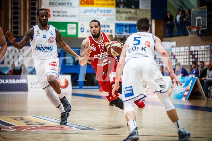 Basketball, ABL 2018/19, Grunddurchgang 21.Runde, Oberwart Gunners, BC Vienna, Jason Detrick (19)
