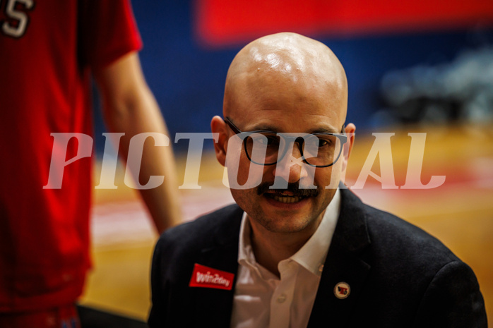 Basketball, win2day Basketball Superliga 2024/25, Grunddurchgang 8.Runde, SKN St. Pölten, Flyers Wels, Sebastian Waser (Head Coach)