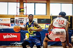 Basketball, win2day Basketball Superliga 2023/24, 10.Plazierungsrunde, Traiskirchen Lions, UBSC Graz, Jeremy Smith (4)