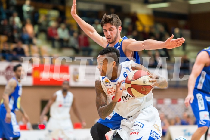 Basketball ABL 2015/16 Grunddurchgang 22.Runde Oberwart Gunners vs. Gmunden Swans
