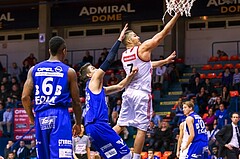 Basketball ABL 2015/16 Grunddurchgang 16.Runde BC Vienna vs. Oberwart Gunners