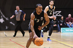 Basketball Zweite Liga 2024/25, Grunddurchgang 19.Runde Raiders Tirol vs. BBU Salzburg


