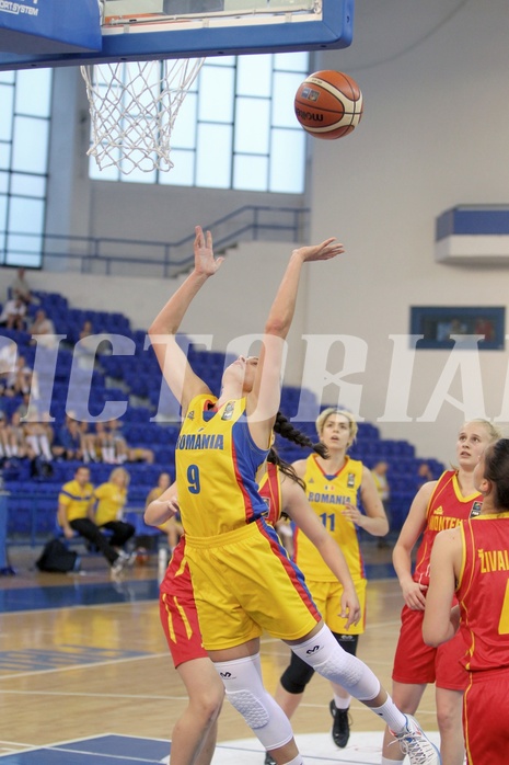 FIBA Europe EC U20 Women Division B Romania vs Montenegro