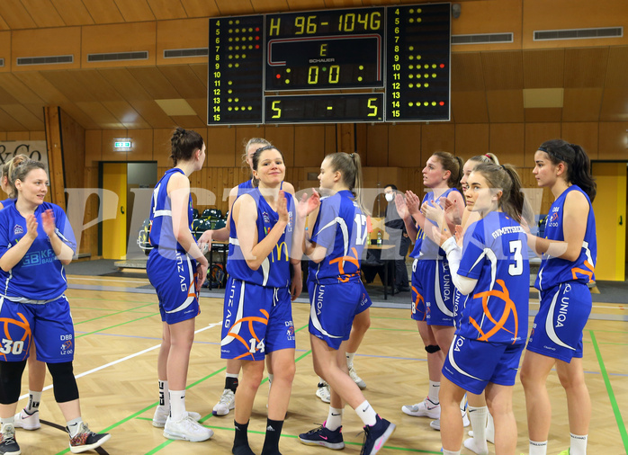 Basketball Damen Superliga 2020/21, Grunddurchgang 13.Runde Basket Flames vs. DBB LZ OÖ


