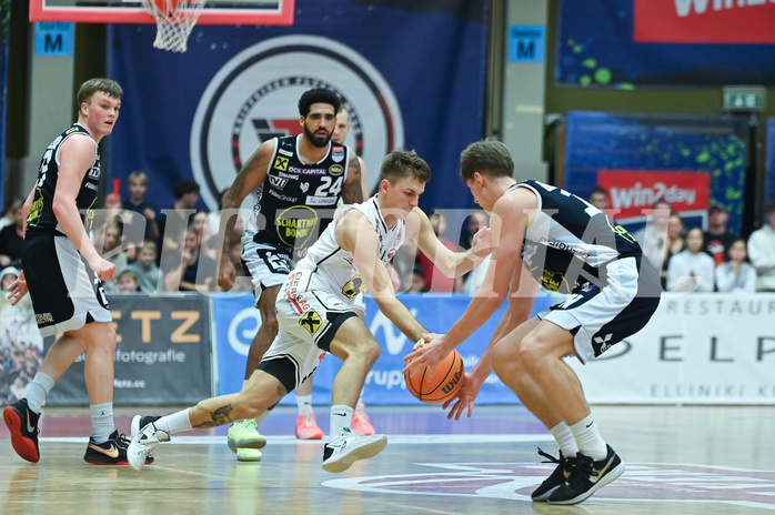 Basketball, Superliga 2023/24, Grunddurchgang 14. Runde, Flyers Wels vs. Gmunden,
