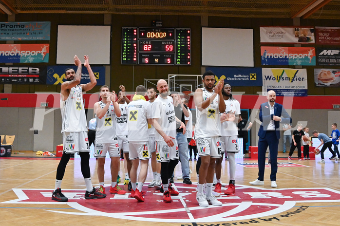 Basketball, Superliga 2024/25, Plazierungsrunde 7.Runde, Flyers Wels vs. Klosterneuburg Dukes,