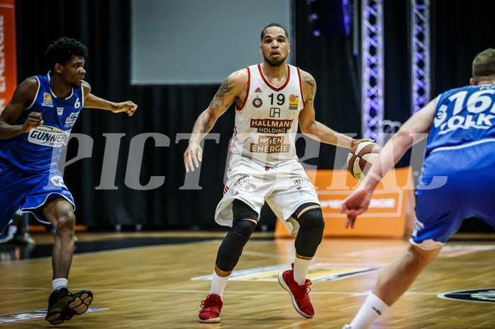 Basketball, ABL 2018/19, Grunddurchgang 30.Runde, BC Vienna, Oberwart Gunners, Jason Detrick (19)