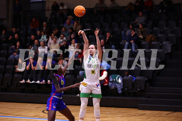 22.11.2024, Graz, Raiffeisen Sportpark, Basketball Damen Superliga 2024/25, Grunddurchgang, 6.Runde, UBI Holding Graz vs. UBSC-DBBC Graz