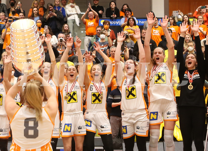 Basketball Damen Superliga 2021/22, Finale Spiel 3 BK Duchess Klosterneuburg vs. Vienna United