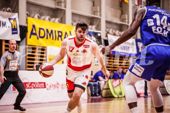 Basketball, ABL 2018/19, CUP Achtelfinale, UBC St. Pölten, Oberwart Gunners, Dorian Lacic (17)