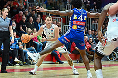 Basketball, Superliga 2024/25, Grunddurchgang 12.Runde, Flyers Wels vs. Oberwart Gunners,
