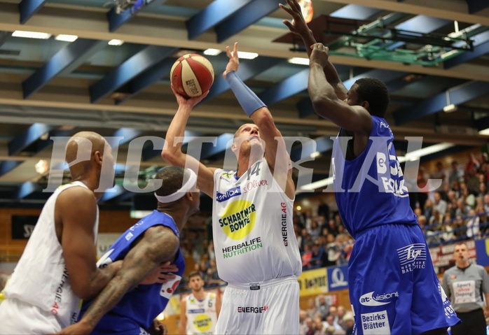 Basketball ABL 2016/17 Grunddurchgang 6.Runde Gmunden Swans vs Oberwart Gunners